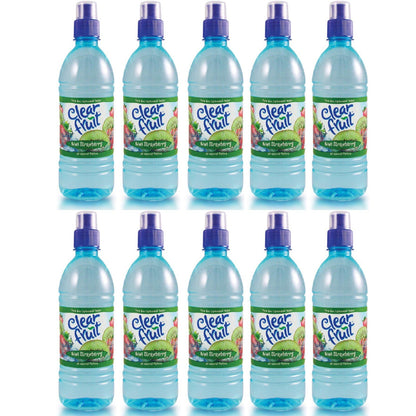 Clear Fruit Kiwi Strawberry Water Sport 16.9 Oz Bottles,Pack of 10