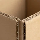 U-Line 30" x 30" x 16" Corrugated Box - 200lb Test, Single Wall, Kraft