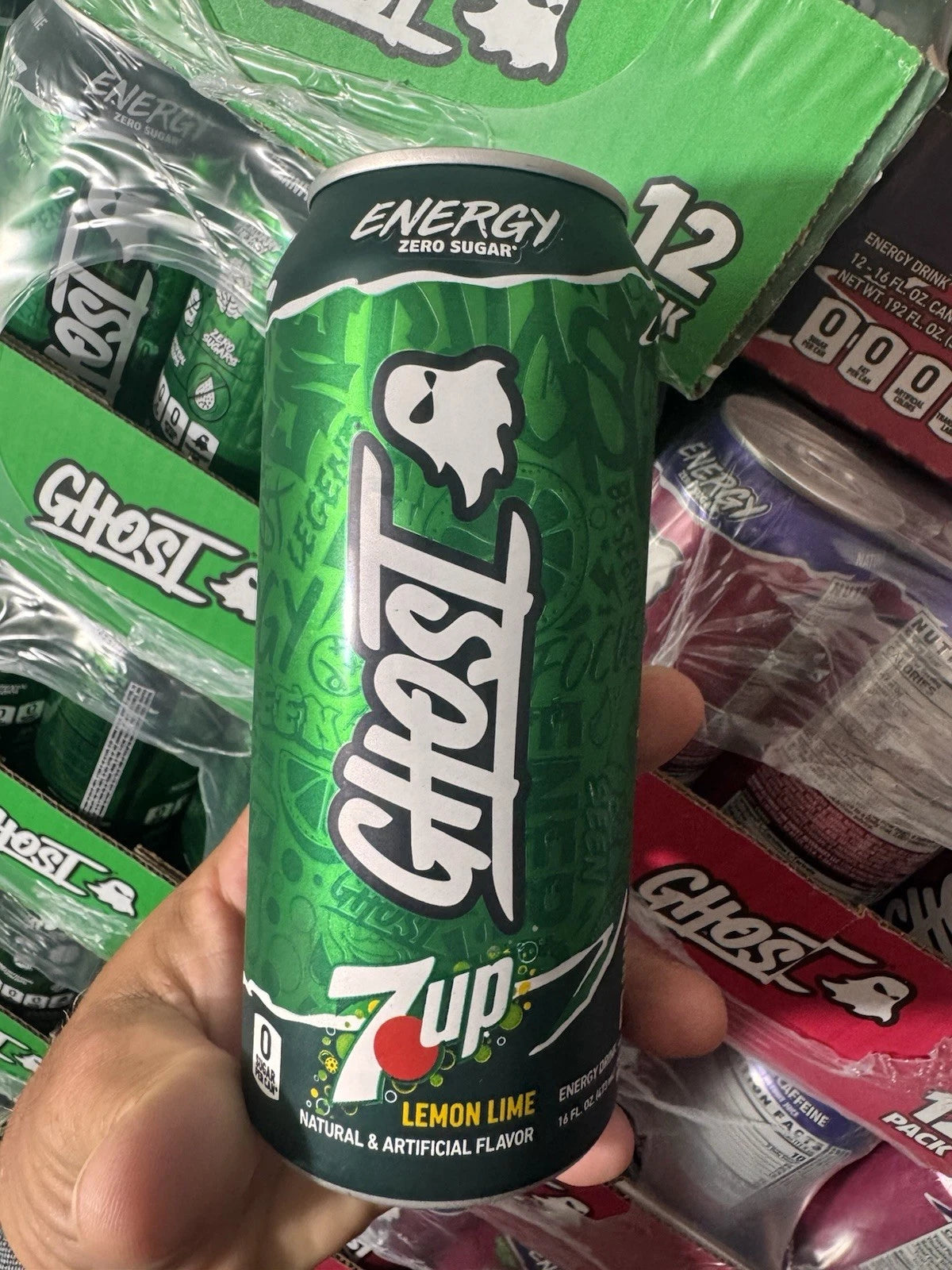 12 Pack GHOST Energy Drink 16 fl oz Limited Edition Energy Drinks