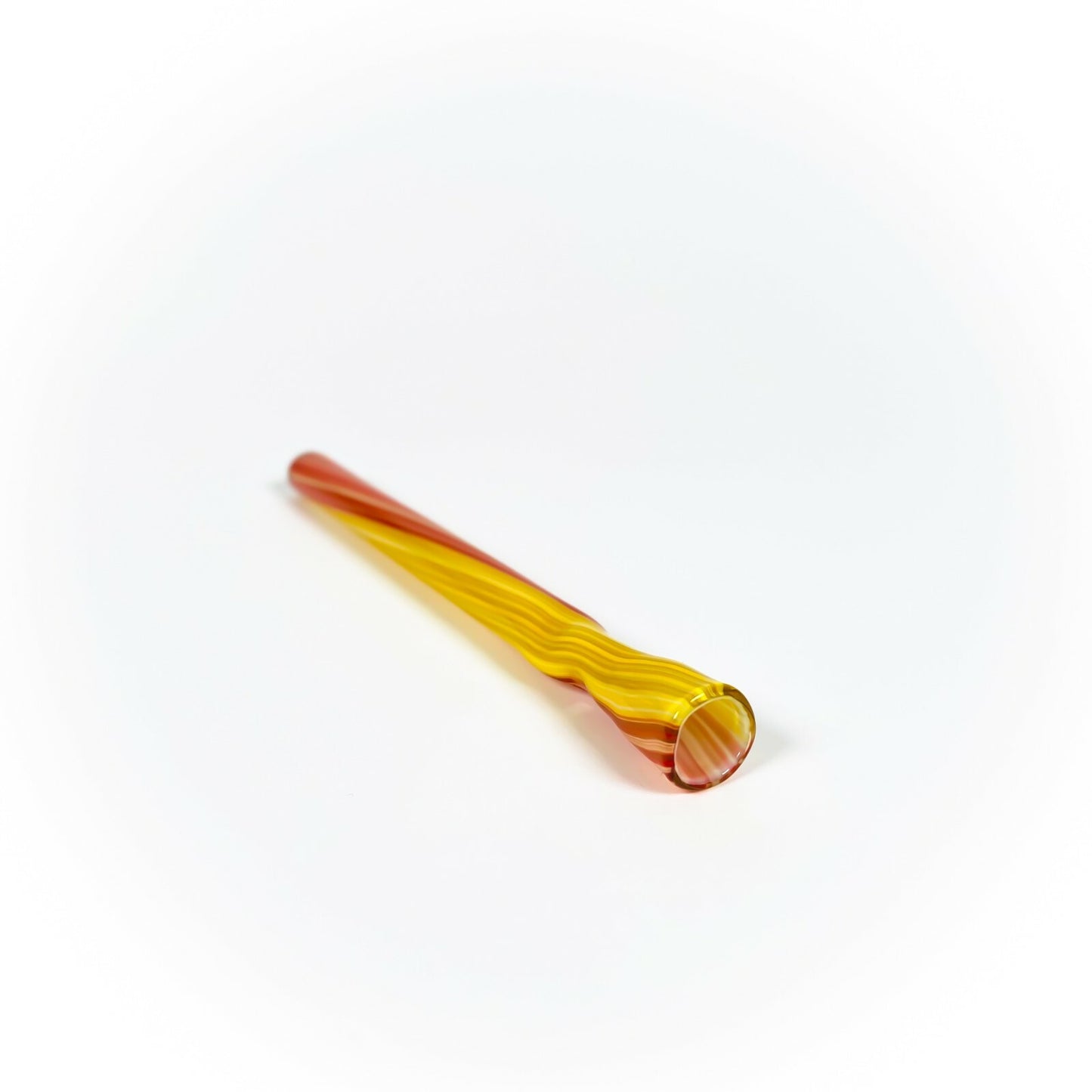 CLASSIC STRAIGHT SMOKING GLASS PIPE LUFKA FIFKA CIGARETTE HOLDER 1PCS