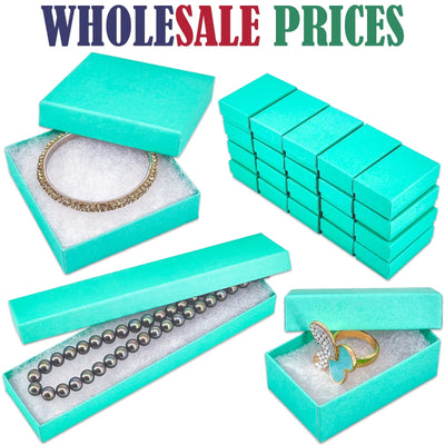 Bulk Cardboard Kraft Paper Jewelry Gift Boxes