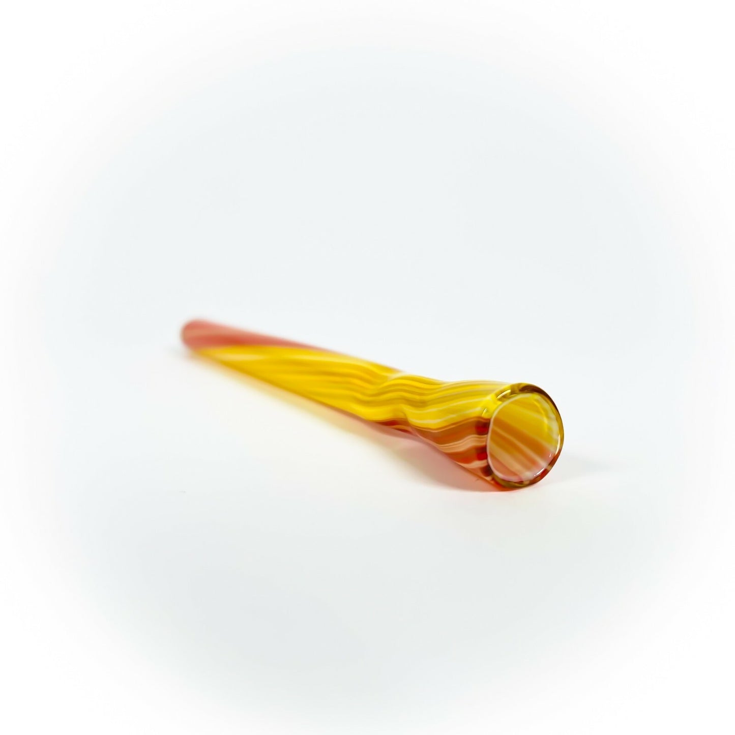 CLASSIC STRAIGHT SMOKING GLASS PIPE LUFKA FIFKA CIGARETTE HOLDER 1PCS