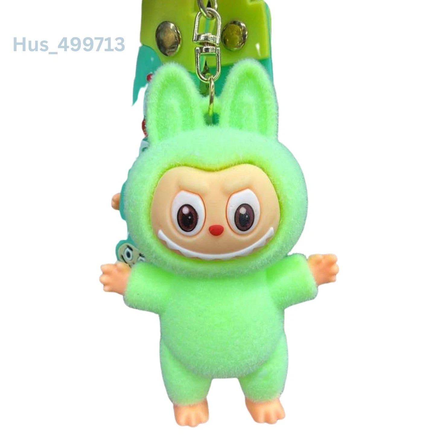 Lububu Monster Key Ring – High Energy Ahead Series Vinyl Figure (Green) | Trending 2025 Collectible Keychain