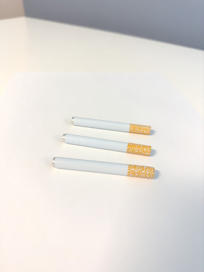 10 Pack 3” One Hitter Pipe Aluminum Bat Tobacco Smoking Dugout Accessories - USA