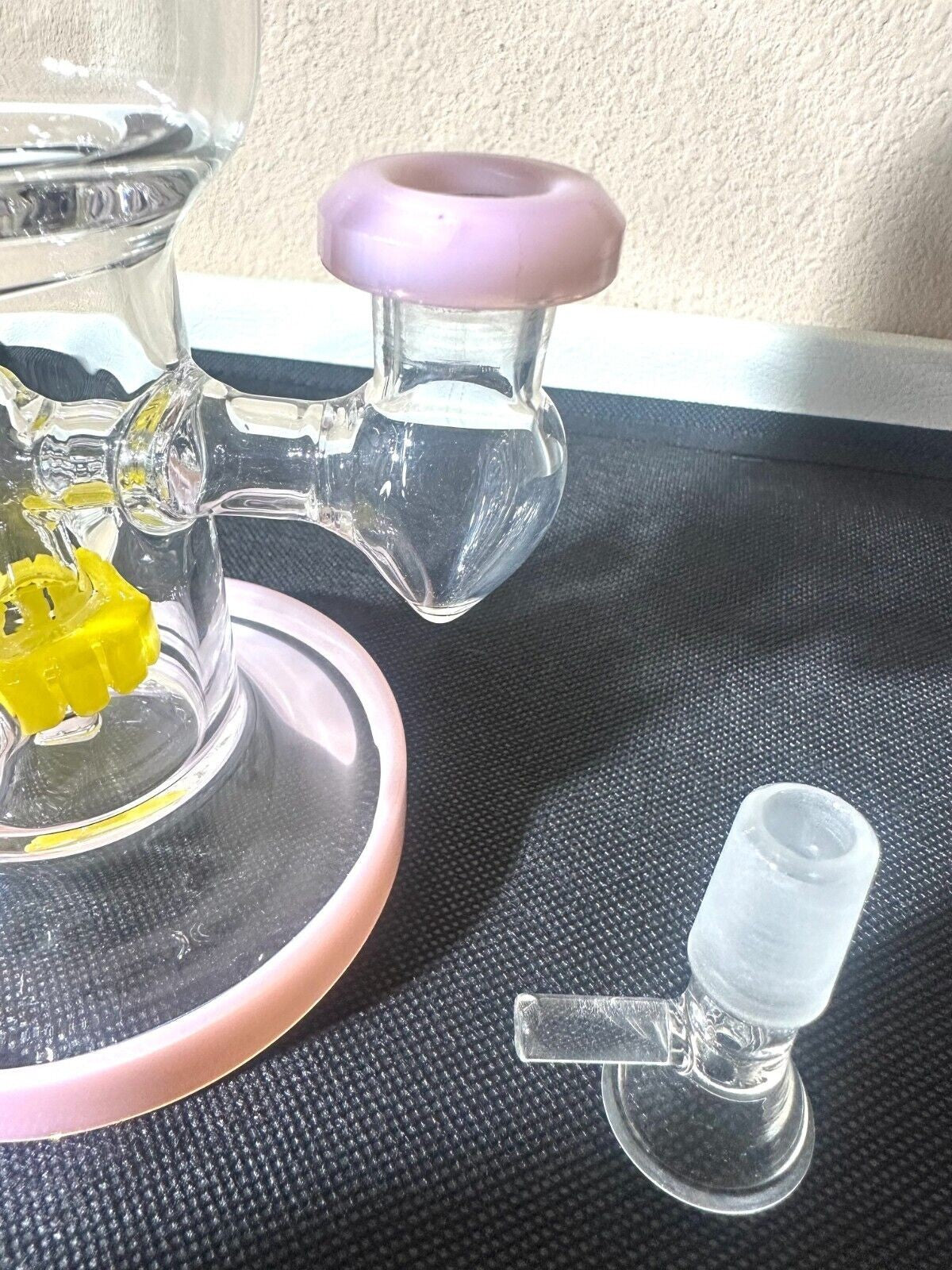 13.5'' Alien Glass Bong 14mm Artistic Water Pipe Unique Monster Collectible