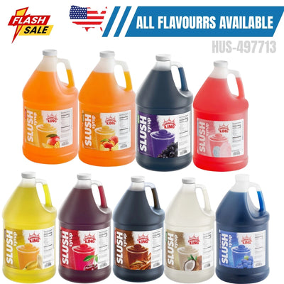 Carnival King 1 Gallon Slushy 5:1 Concentrate - Variety of Flavors