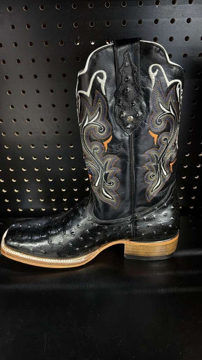 Men's Rodeo Cowboy Western Square Toe Boots Alligator Neck Print Made in Mexico