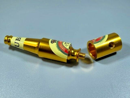 UNIQUE SECRET METAL HAND PIPE TOBBACO SMOKING PIPES BEER BOTTLE