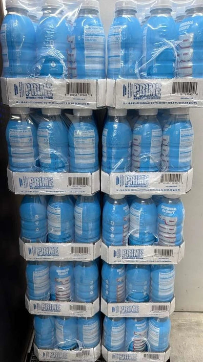 PRIME Hydration - Snowball Slushy Blue (12 x 16.9fl oz)