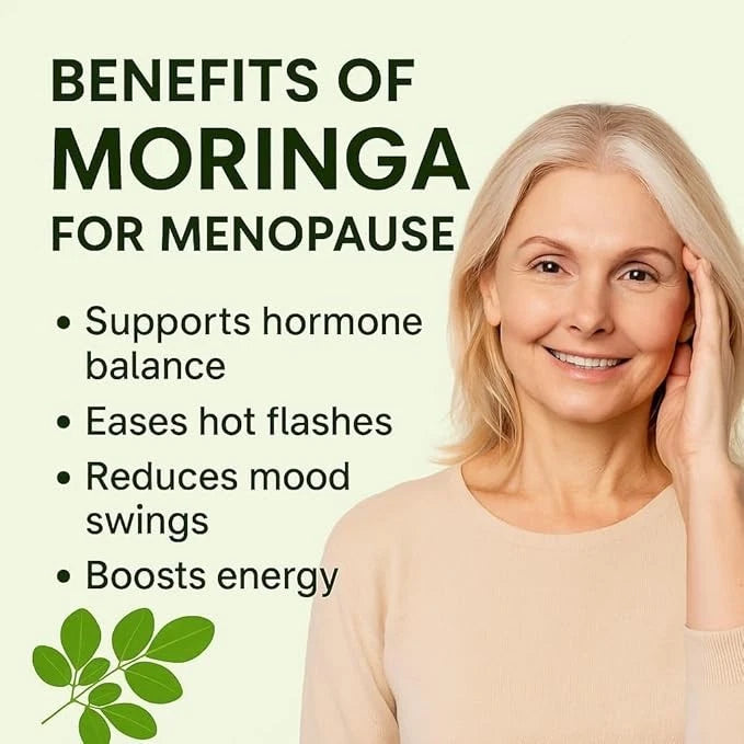 Pure Moringa Leaf Capsules by Saqqa – 500mg Dietary Supplement – 240 Capsules – Pack of 2