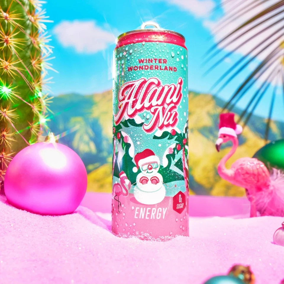 Alani Nu Winter Wonderland Energy Drink - 24 x 12fl oz