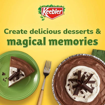 Keebler Chocolate Ready Pie Crusts 9 Inch – Pack of 12 | Baking Crust