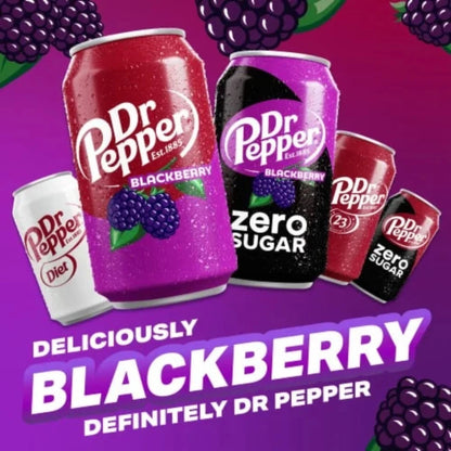 Dr Pepper Mini Soda Cans – 7.5 fl oz – 2 Packs of 10 Cans – Refreshing Soft Drink – Free Shipping