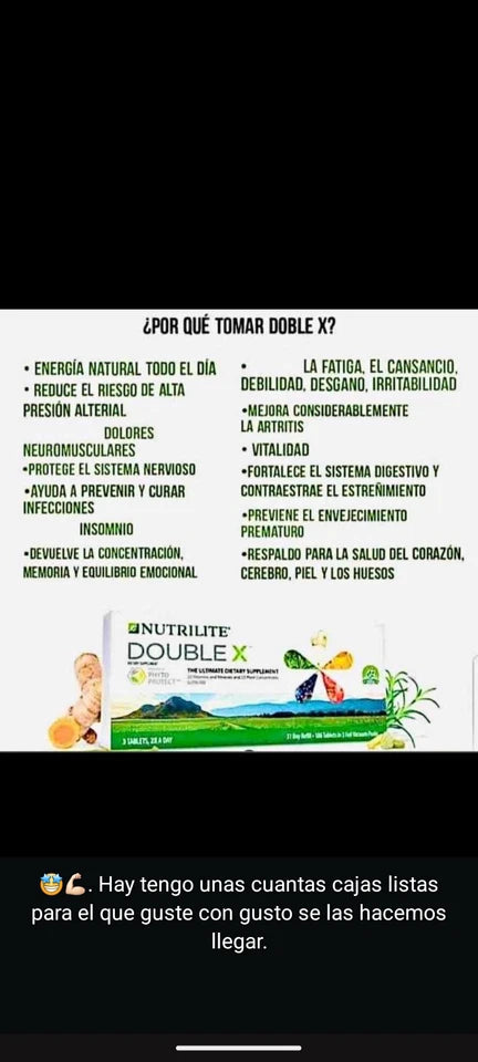 NUTRILITE Double X - 186 Tablets | Dietary Supplement