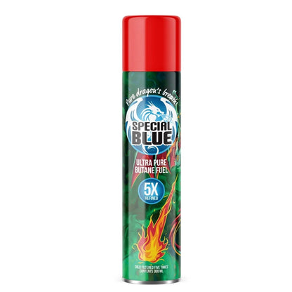 Special Blue Butane 300ML Refined Lighter Fuel Refill (3 Bottles)