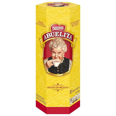 Nestlé Abuelita Mexican Hot Chocolate Tablets – 4 Pack (12 Tablets per Box, Total 48 Tablets)