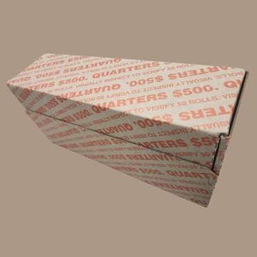 SEALED Box of Quarters –Original Bank Wrapped $500 Fv Unsearched, Unopened