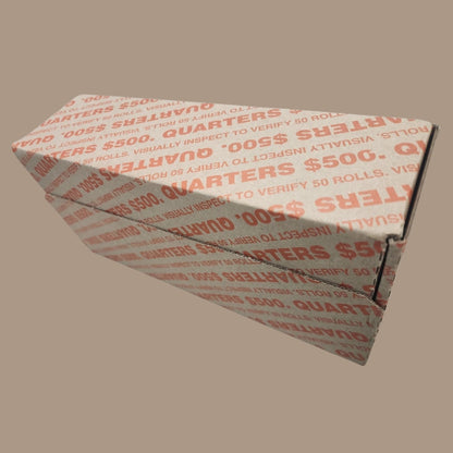 SEALED Box of Quarters –Original Bank Wrapped $500 Fv Unsearched, Unopened