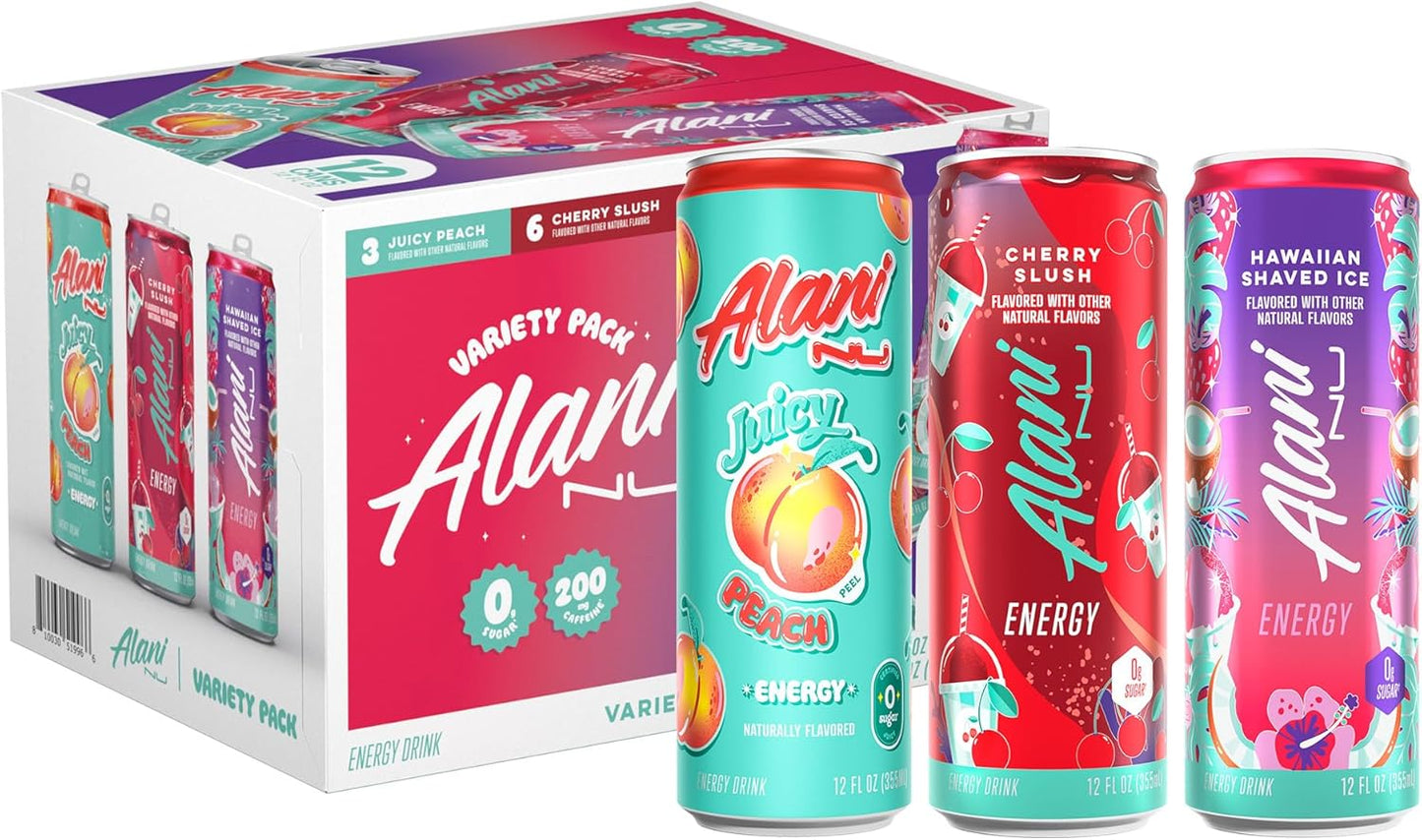 Alani Nu all flavors Energy drinks (12-Pack, 12oz)